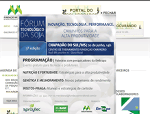 Tablet Screenshot of fundacaomeridional.com.br